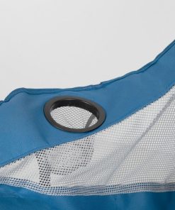 Sedia da Campeggio Pieghevole Aktive Azzurro 48 x 86 x 50 cm (2 Unità)