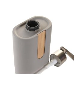 Dispenser di Sapone DKD Home Decor Naturale Grigio Arancio Cemento
