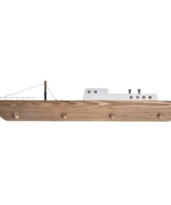 Appendiabiti da parete DKD Home Decor 91 x 8,5 x 20 cm Naturale Legno Barco