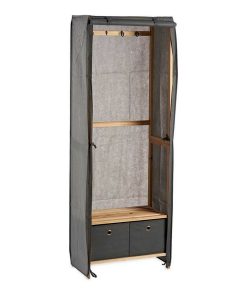 Appendiabiti Kipit MH18002H Grigio Legno 31,5 x 58 x 168 cm