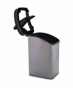 Cestino Berilo D085-2 Grigio scuro Plastica 12 L Oscillante (6 Unità)
