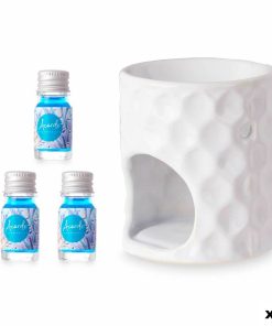 Bruciatore di essenze Acorde Oceano 11 x 19,8 x 6,5 cm Olio Essenziale (12 Unità)