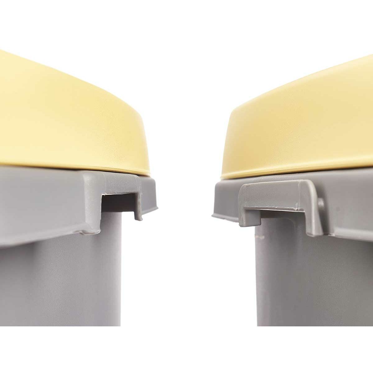 Cestino Stefanplast Giallo Grigio Plastica 25 L (6 Unità) - Image 5