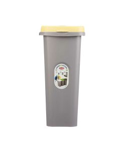 Cestino Stefanplast Giallo Grigio Plastica 25 L (6 Unità)