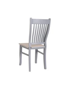 Sedia da Sala da Pranzo DKD Home Decor 40 x 42 x 94,5 cm Naturale Grigio