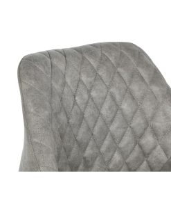 Sedia DKD Home Decor Nero Grigio 55 x 58 x 83 cm