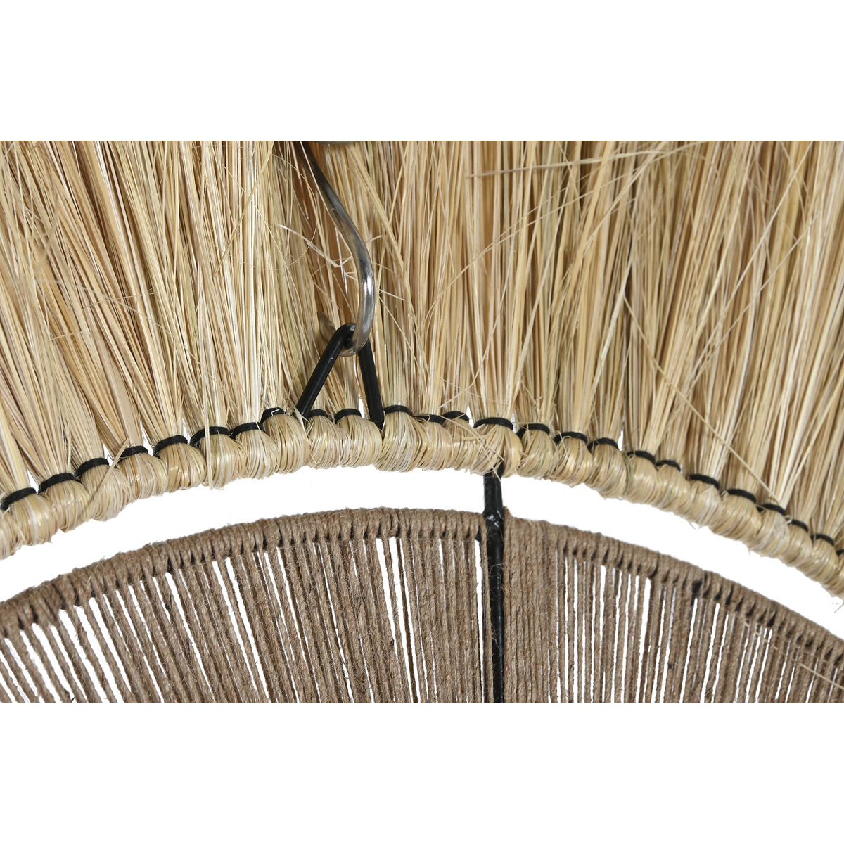 Specchio da parete DKD Home Decor Naturale Bali 79 x 4 x 79 cm - Image 2