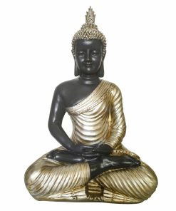 Statua Decorativa DKD Home Decor Dorato Buddha 31 x 22 x 49 cm