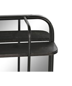 Specchio da parete DKD Home Decor Nero 80 x 12 x 50 cm