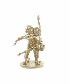 Statua Decorativa DKD Home Decor FZ-95015 Dorato Coloniale Scimmia Scimmie 18,5 x 11,2 x 29,5 cm