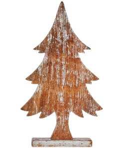Statua Decorativa Krist+ Argentato Argento Albero di Natale 5 x 49,5 x 26 cm (6 Unità)