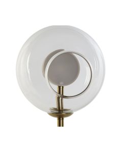Lampada da Parete DKD Home Decor Cristallo Dorato Metallo Moderno 20 x 25 x 20 cm