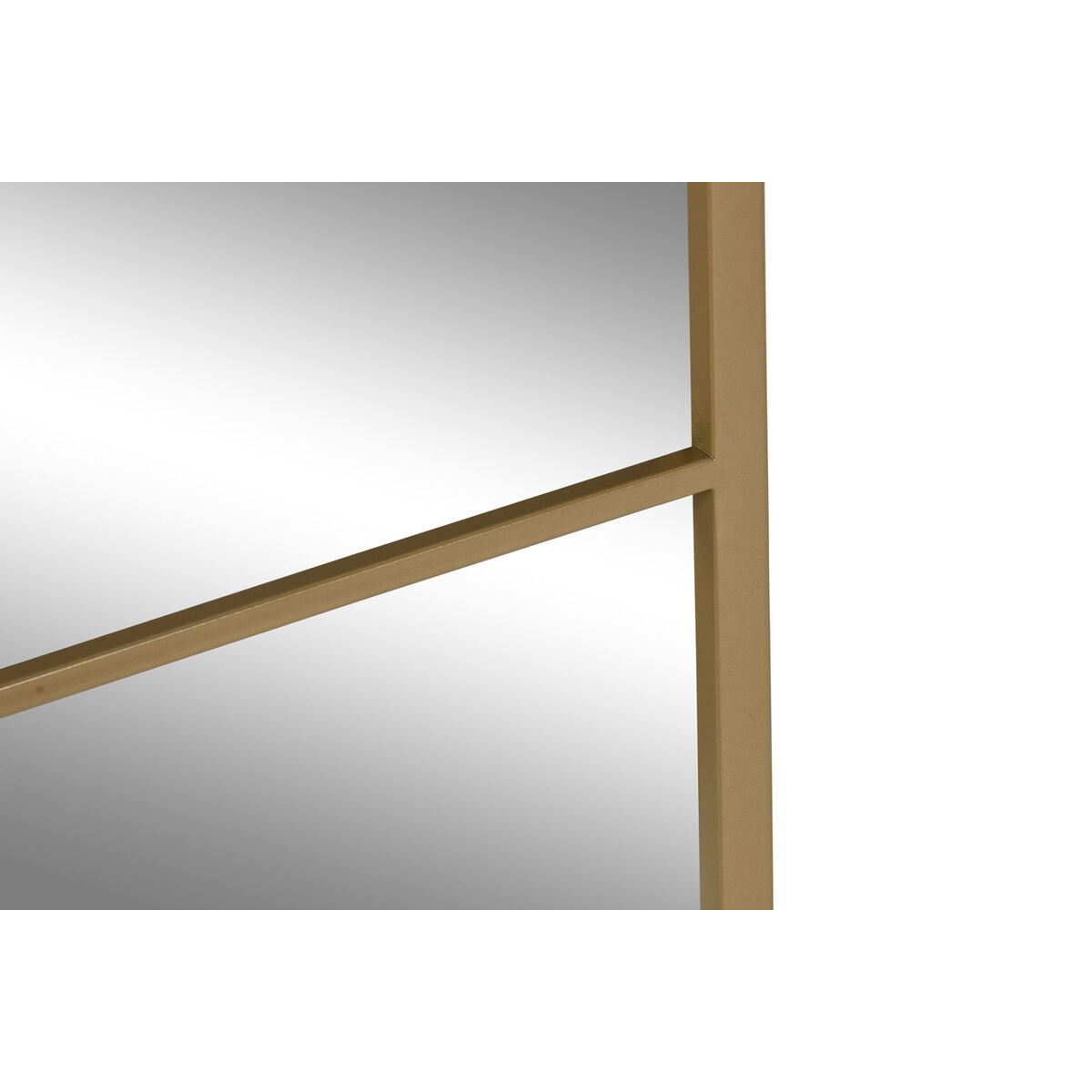 Specchio da parete Home ESPRIT Dorato 90 x 2 x 90 cm