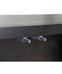 Credenza DKD Home Decor Nero Dorato Marrone scuro 160 x 40 x 90 cm