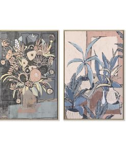 Tela DKD Home Decor polistirene Tela 84 x 4,5 x 124 cm