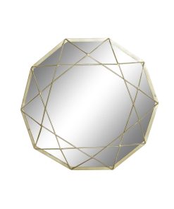 Specchio da parete DKD Home Decor Dorato 50 x 5 x 52 cm