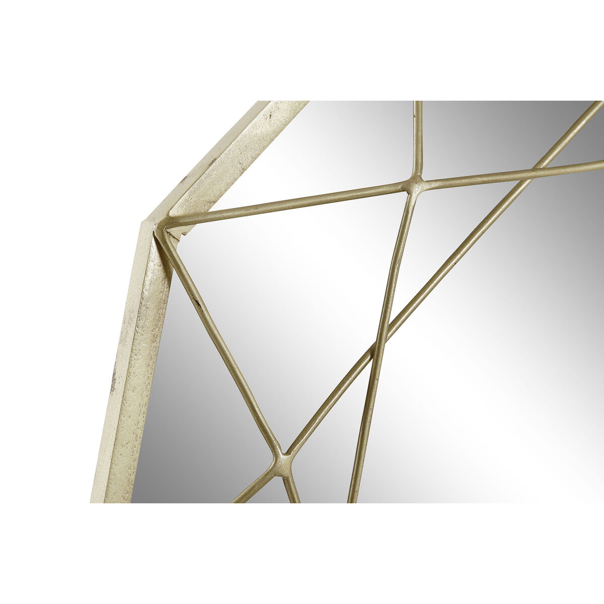 Specchio da parete DKD Home Decor Dorato 50 x 5 x 52 cm - Image 3