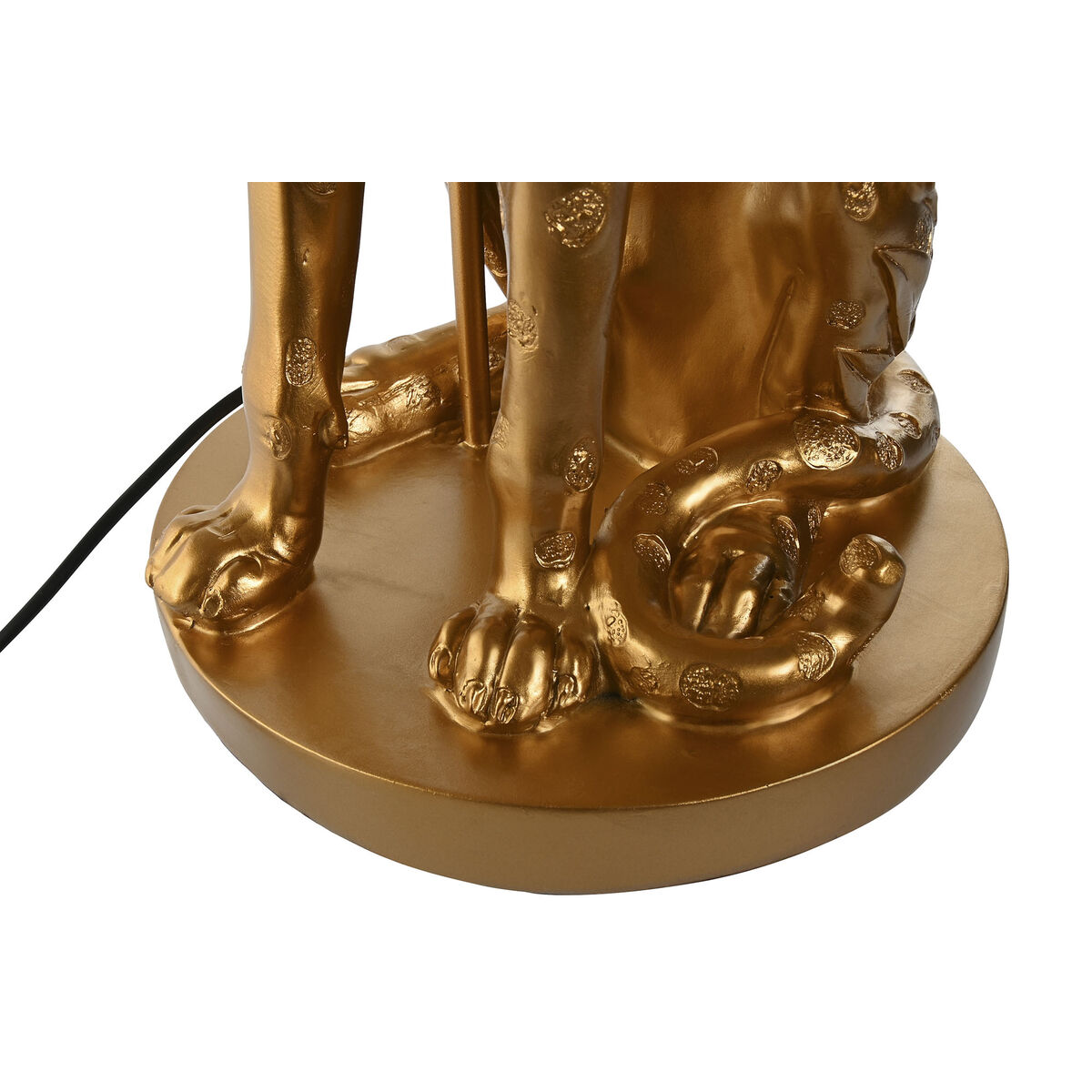 Lampada da tavolo Home ESPRIT Nero Dorato 33 x 33 x 78,5 cm - Image 3