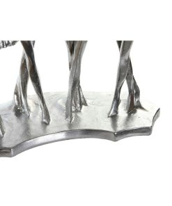 Statua Decorativa DKD Home Decor Dorato Argentato Ballerina Classica 33,5 x 14,5 x 32 cm (2 Unità)