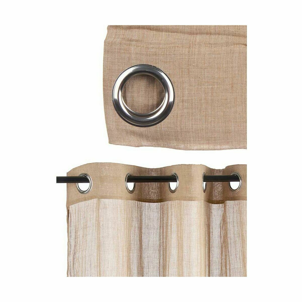 Tenda Gift Decor Beige 140 x 0,1 x 260 cm (6 Unità) - Image 3