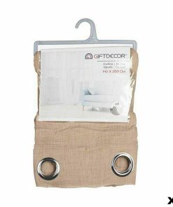 Tenda Gift Decor Beige 140 x 0,1 x 260 cm (6 Unità)