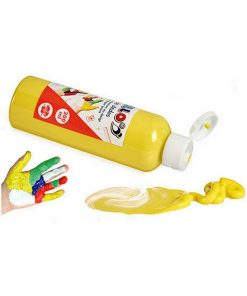 Pittura da usare con le Dita Pincello FP200-Y Giallo 200 ml (12 Unità)