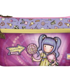 Astuccio Scuola Gorjuss First prize Lilla (23.4 x 15.5 x 1.5 cm)