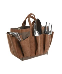 Contenitore degli attrezzi Home ESPRIT Borsa Giardino Marrone 47 x 18 x 27 cm