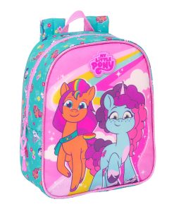 Zaino Scuola My Little Pony Magic Rosa Turchese 22 x 27 x 10 cm