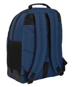 Zaino Scuola BlackFit8 Urban Nero Blu Marino 32 x 42 x 15 cm