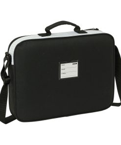 Borsa per la scuola Real Madrid C.F. Bianco Grigio 38 x 28 x 6 cm