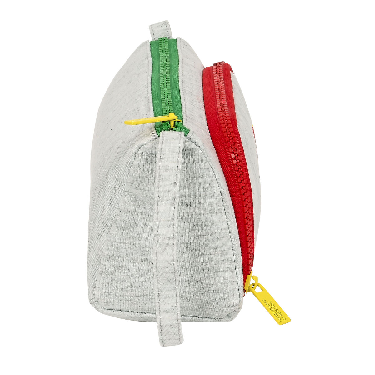 Astuccio per la Scuola con Accessori Benetton Pop Grigio 20 x 11 x 8.5 cm (32 Pezzi)