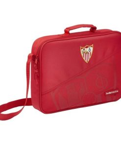 Borsa per la scuola Sevilla Fútbol Club Rosso (38 x 28 x 6 cm)