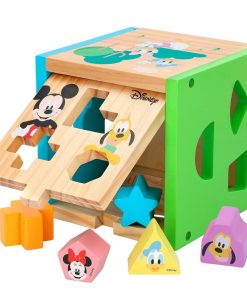 Puzzle di Legno per Bambini Disney 14 Parti 15 x 15 x 15 cm (6 Unità)