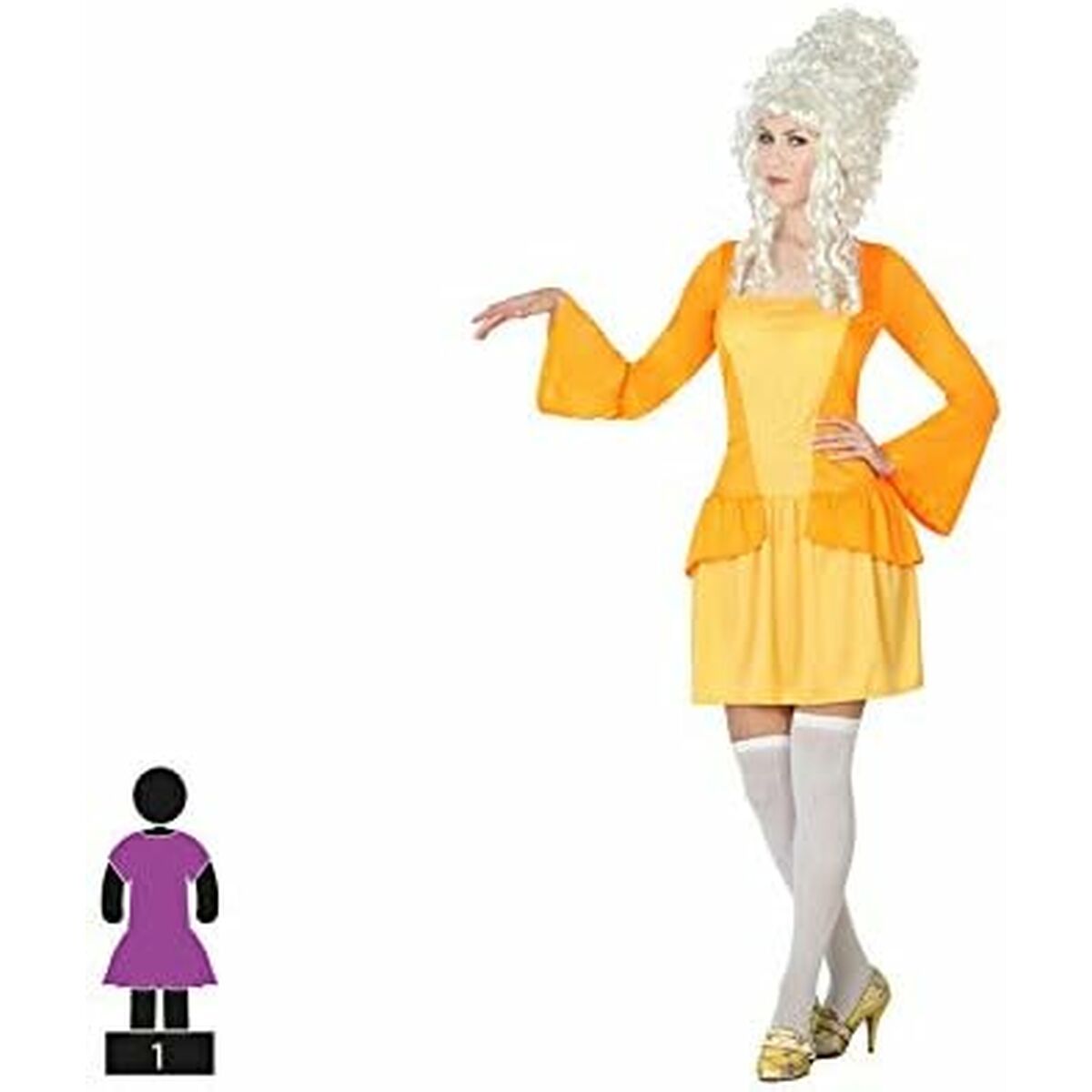 Costume per Adulti 5032 Cortigiana - Image 5