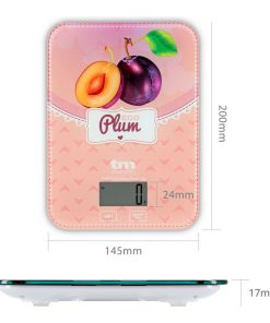 bilancia da cucina TM Electron Eco Plum 5 kg