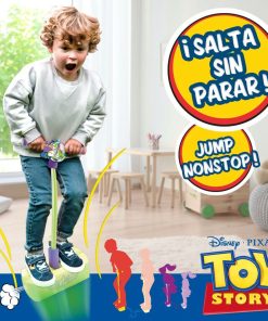 Pogo jumper Toy Story 3D Verde Per bambini (4 Unità)