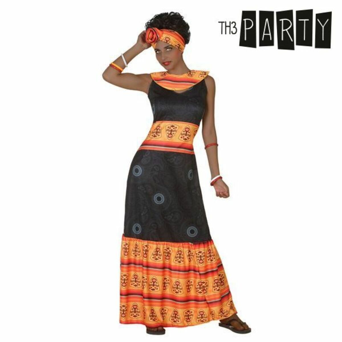 Costume per Adulti (2 pcs) Africana Taglia:XS/S - Image 3