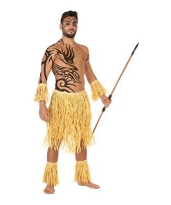 Costume per Adulti Beige Taglia unica (5 Unità)