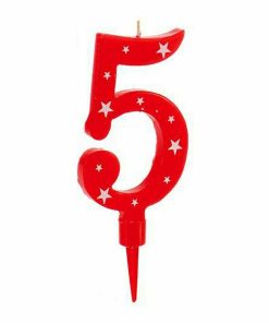 Candela Numeri 5 (12 Unità)