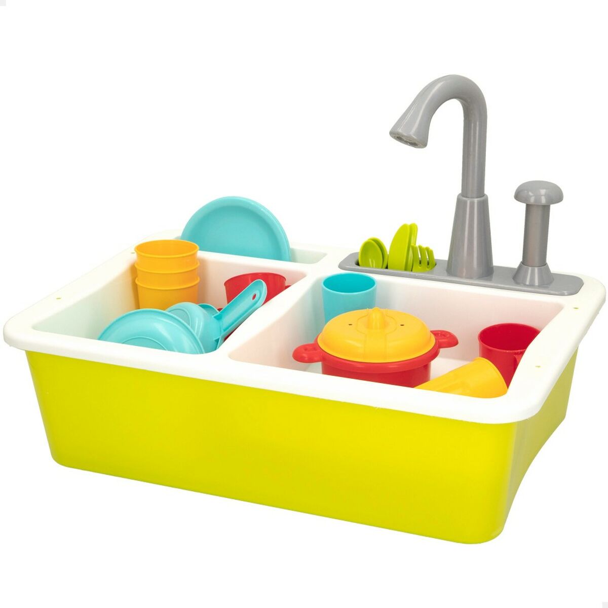 Cucina Giocattolo Colorbaby 22 Pezzi 42 x 29 x 28 cm Accessori Lavello - Image 4