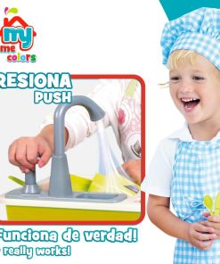 Cucina Giocattolo Colorbaby 22 Pezzi 42 x 29 x 28 cm Accessori Lavello