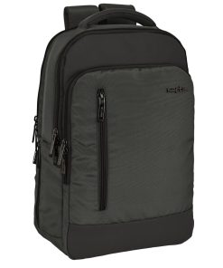 Zaino per PC Portatile e Tablet con Uscita USB Safta Business Grigio (29 x 44 x 15 cm)