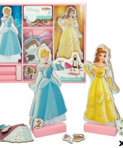 Personaggi Disney Princess 45 Pezzi 4 Unità 9 x 20,5 x 1,2 cm