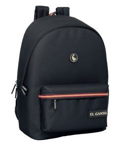 Zaino per Portatile El Ganso Basics Nero 31 x 44 x 18 cm