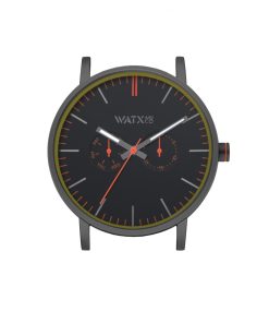 Orologio Unisex Watx & Colors  WXCA2713 Nero (Ø 44 mm)