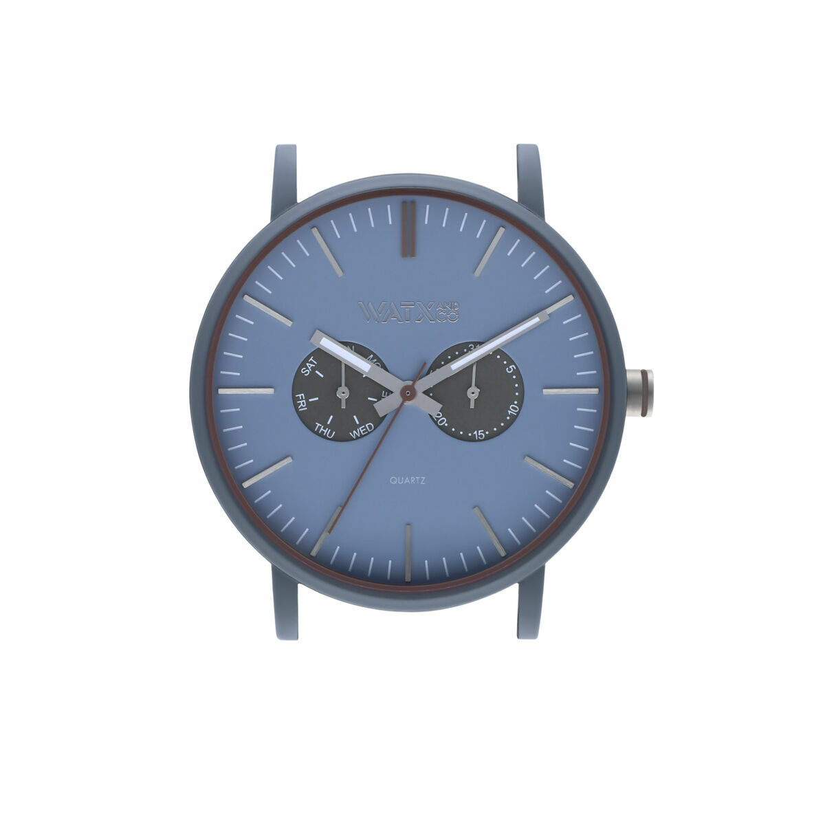 Orologio Unisex Watx & Colors WXCA2717 Azzurro (Ø 44 mm) - Image 3
