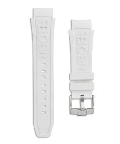 Cinturino per Orologio Bobroff BFSTB Bianco
