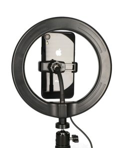 Tripode Portatile Studio Live KSIX LED 14W Nero