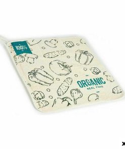 Panno da Cucina Kinvara Bianco Verde 50 x 0,3 x 50 cm (12 Unità)